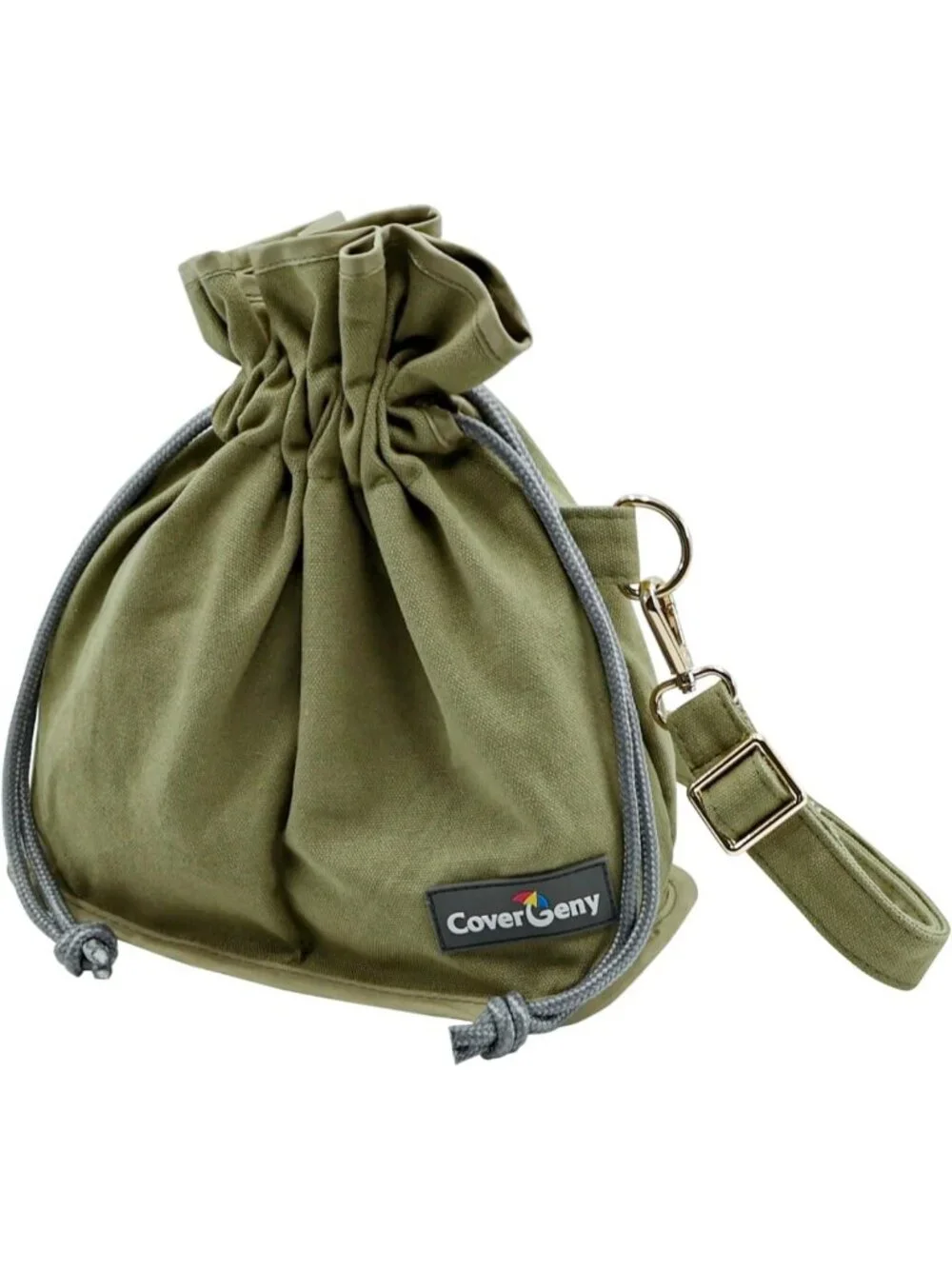Nature Collection Crossbody Bag for Kids & Teens - Canvas, Drawstring, 2